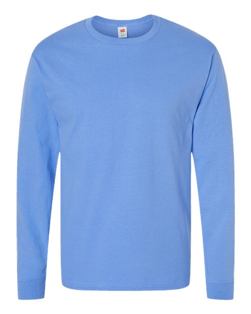 Essential-T Long Sleeve T-Shirt - Carolina Blue