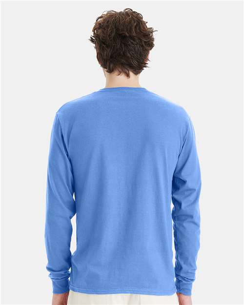 Essential-T Long Sleeve T-Shirt - Carolina Blue