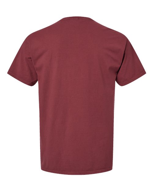 Unisex Garment-Dyed Pocket T-Shirt - Cayenne