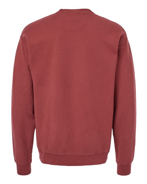 Unisex Garment-Dyed Crewneck Sweatshirt - Cayenne