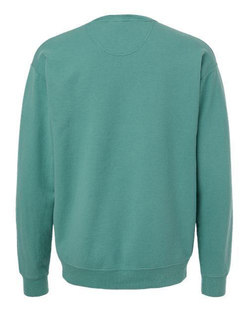 Unisex Garment-Dyed Crewneck Sweatshirt - Spanish Moss