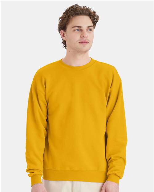 Unisex EcoSmart® Crewneck Sweatshirt - Gold