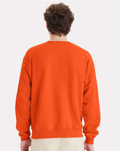 Unisex EcoSmart® Crewneck Sweatshirt - Orange