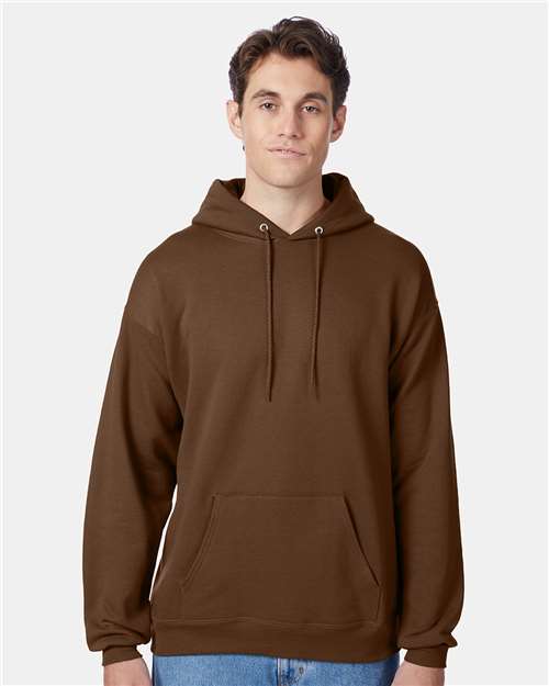 Unisex EcoSmart® Hooded Sweatshirt - Army Brown