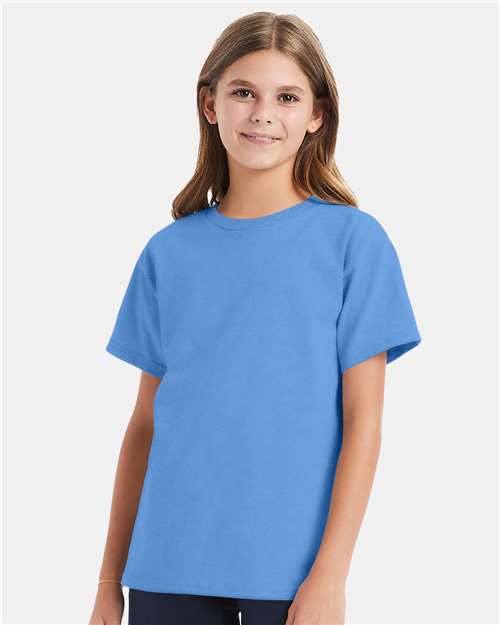 Youth Essential-T T-Shirt - Carolina Blue