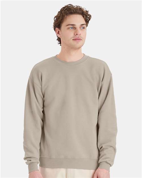 Unisex EcoSmart® Crewneck Sweatshirt - Sand