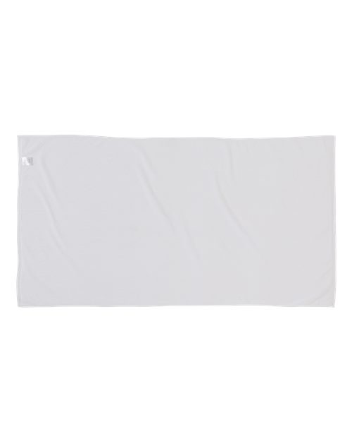Sublimation Velour Beach Towel - White