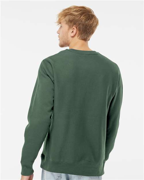 Unisex Legend Premium Heavyweight Cross-Grain Crewneck Sweatshirt - Alpine Green