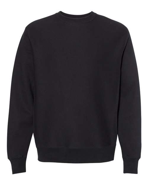 Unisex Legend Premium Heavyweight Cross-Grain Crewneck Sweatshirt - Black