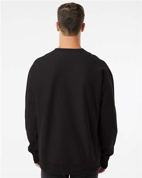 Unisex Legend Premium Heavyweight Cross-Grain Crewneck Sweatshirt - Black