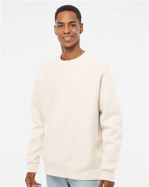 Unisex Legend Premium Heavyweight Cross-Grain Crewneck Sweatshirt - Bone