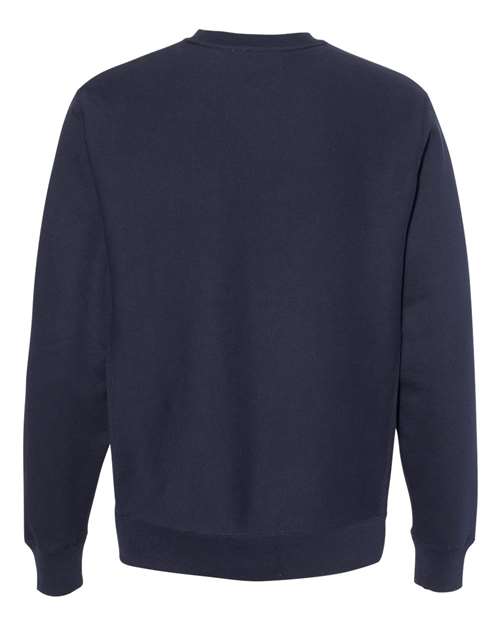 Unisex Legend Premium Heavyweight Cross-Grain Crewneck Sweatshirt - Classic Navy
