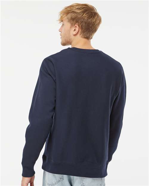 Unisex Legend Premium Heavyweight Cross-Grain Crewneck Sweatshirt - Classic Navy