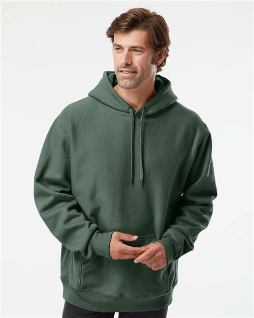 Unisex Legend Premium Heavyweight Cross-Grain Hooded Sweatshirt - Alpine Green