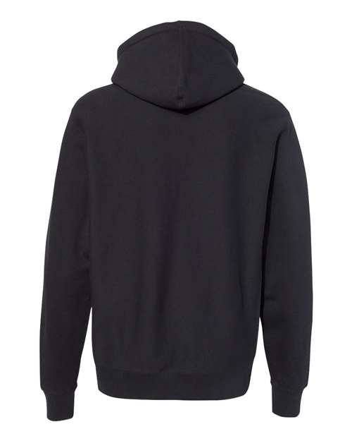 Unisex Legend Premium Heavyweight Cross-Grain Hooded Sweatshirt - Black
