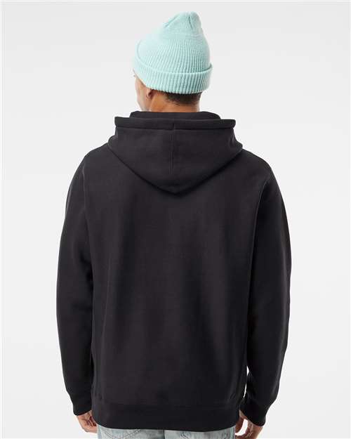 Unisex Legend Premium Heavyweight Cross-Grain Hooded Sweatshirt - Black
