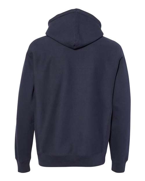 Unisex Legend Premium Heavyweight Cross-Grain Hooded Sweatshirt - Classic Navy