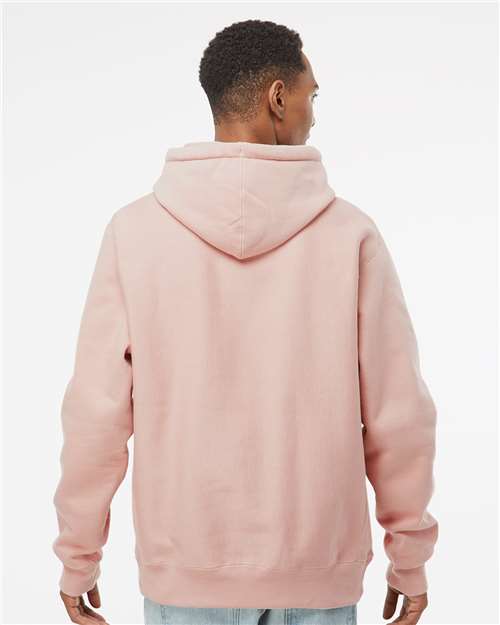 Unisex Legend Premium Heavyweight Cross-Grain Hooded Sweatshirt - Dusty Pink