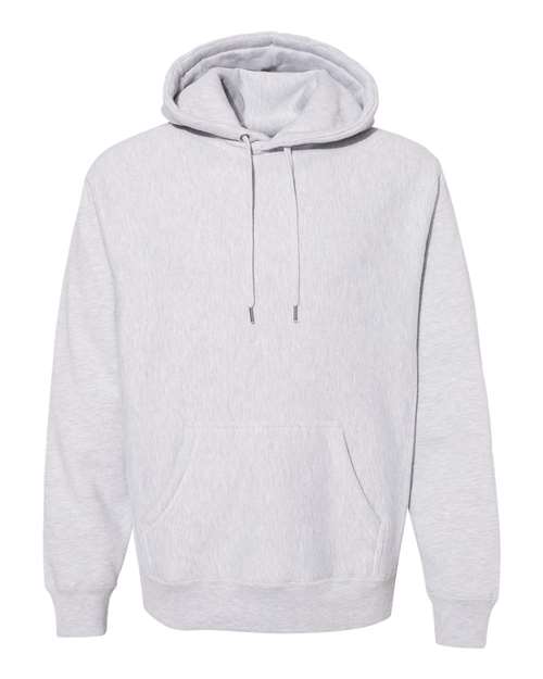 Unisex Legend Premium Heavyweight Cross-Grain Hooded Sweatshirt - Grey Heather