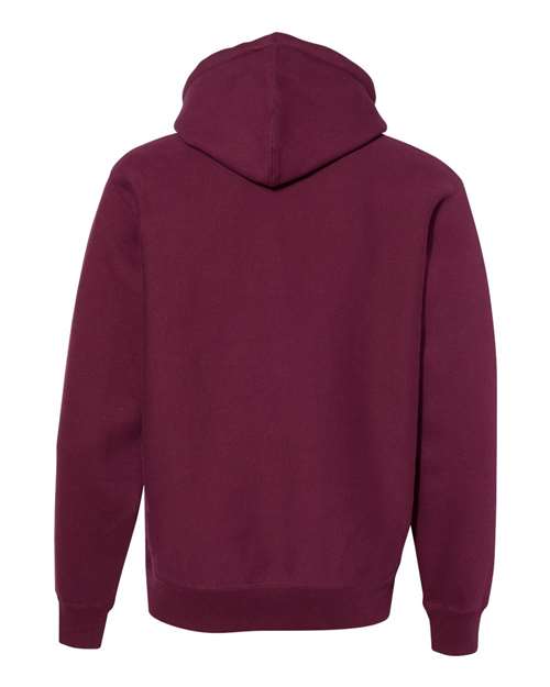 Unisex Legend Premium Heavyweight Cross-Grain Hooded Sweatshirt - Maroon