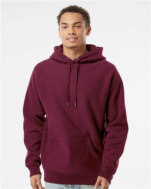 Unisex Legend Premium Heavyweight Cross-Grain Hooded Sweatshirt - Maroon