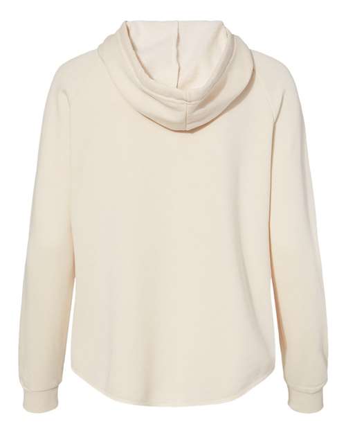 Women's California Wave Wash Full-Zip Hooded Sweatshirt - Bone