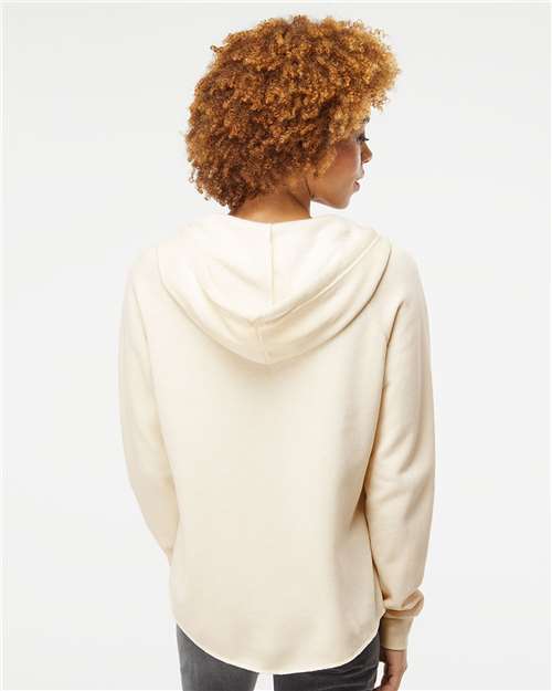 Women's California Wave Wash Full-Zip Hooded Sweatshirt - Bone