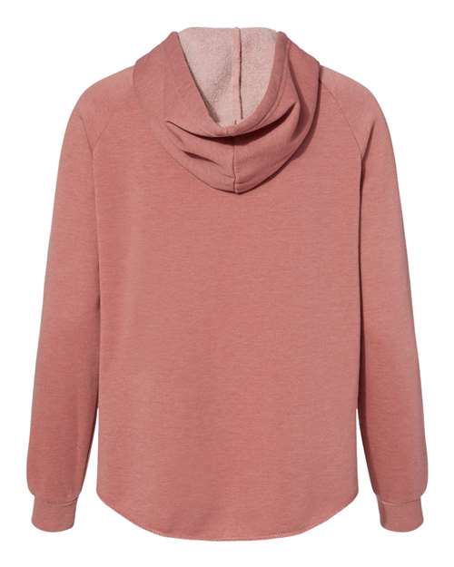 Women's California Wave Wash Full-Zip Hooded Sweatshirt - Dusty Rose