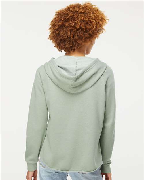 Women's California Wave Wash Full-Zip Hooded Sweatshirt - Sage
