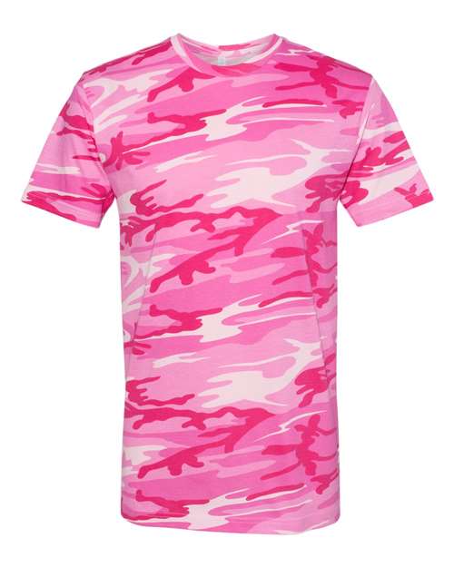 Men's Camo Tee - Pink Woodland
