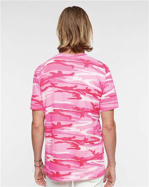 Men's Camo Tee - Pink Woodland