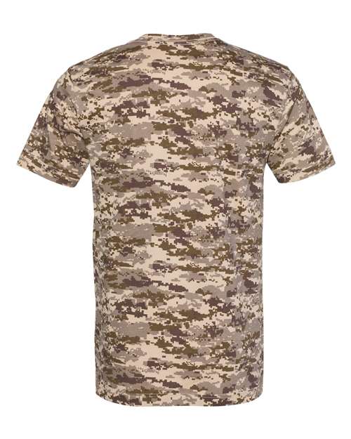 Men's Camo Tee - Sand Digital