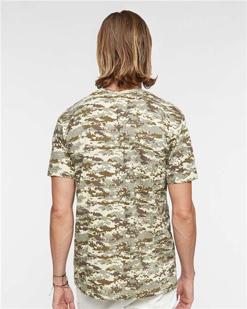 Men's Camo Tee - Sand Digital