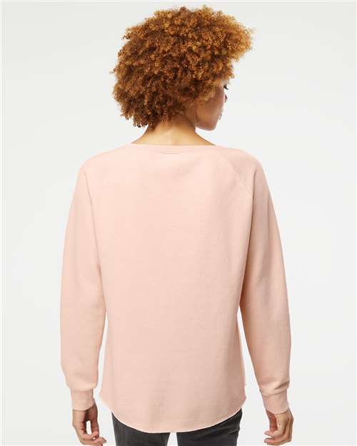 Women's California Wave Wash Crewneck Sweatshirt - Blush