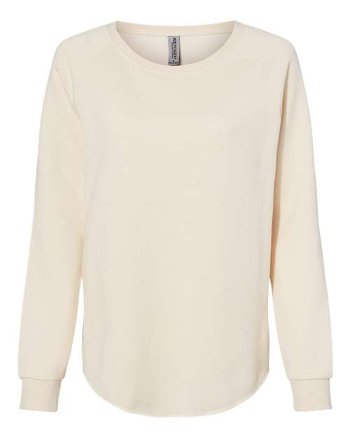 Women's California Wave Wash Crewneck Sweatshirt - Bone