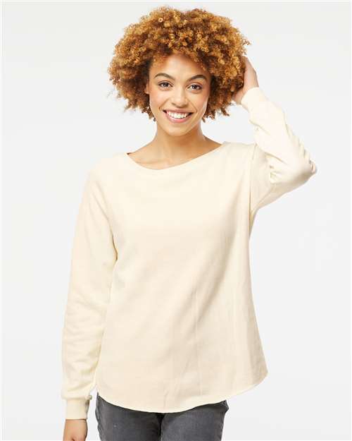 Women's California Wave Wash Crewneck Sweatshirt - Bone
