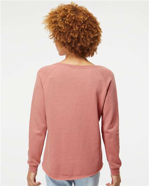 Women's California Wave Wash Crewneck Sweatshirt - Dusty Rose