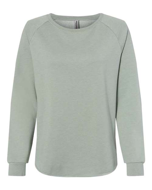 Women's California Wave Wash Crewneck Sweatshirt - Sage