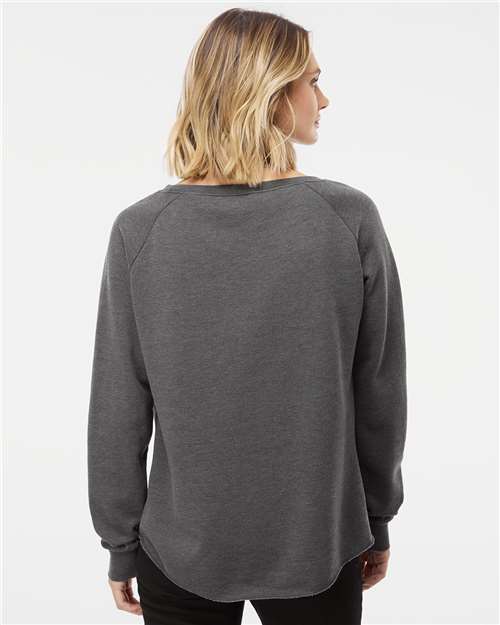 Women's California Wave Wash Crewneck Sweatshirt - Shadow