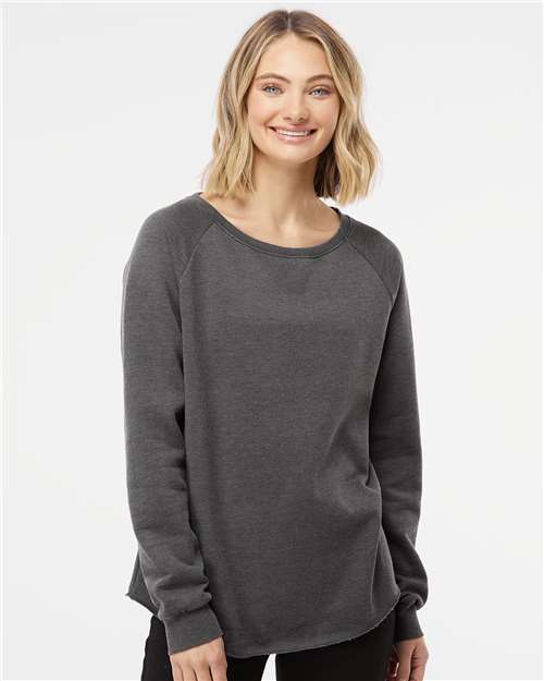Women's California Wave Wash Crewneck Sweatshirt - Shadow