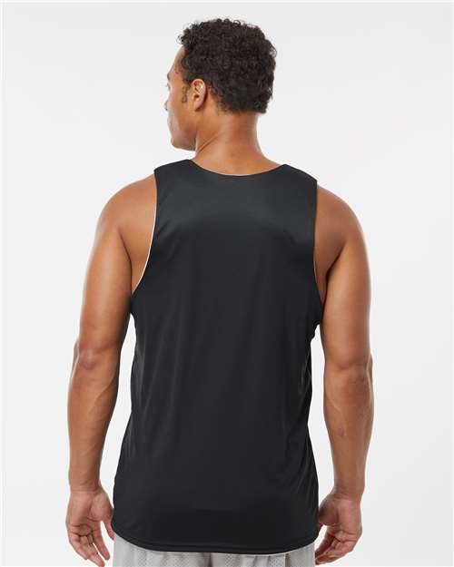 Men's Reversible Tank - Black/ White