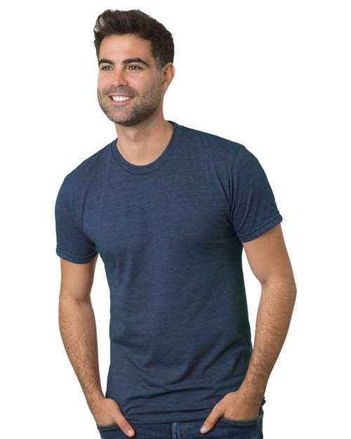 Unisex USA-Made Triblend T-Shirt - Tri Steel Blue
