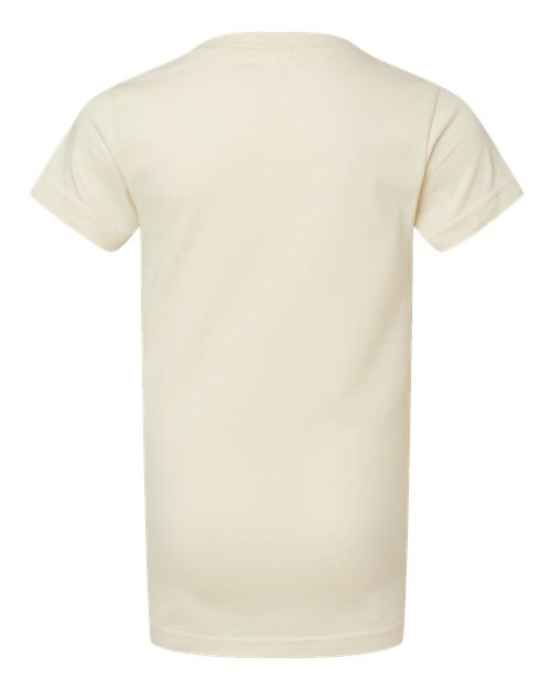 Girls' Fine Jersey Tee - Natural