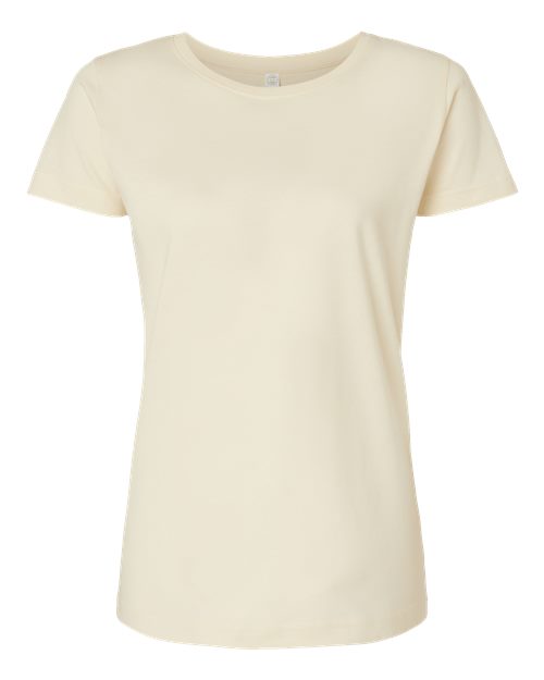 Women's Fine Jersey Tee - Natural