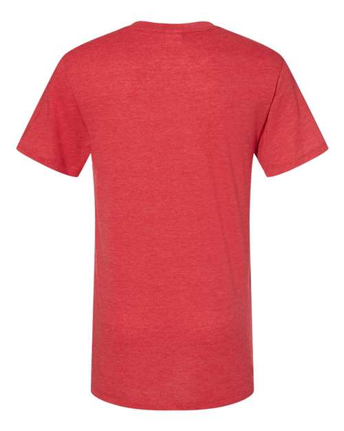 Unisex Triblend T-Shirt - Red Heather