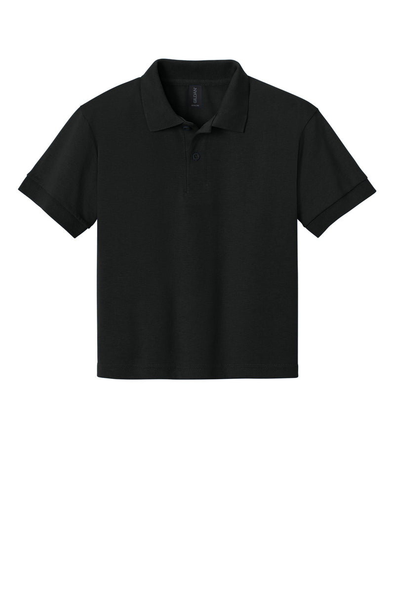 Gildan Youth DryBlend 6-Ounce Jersey Knit Sport Shirt - Black