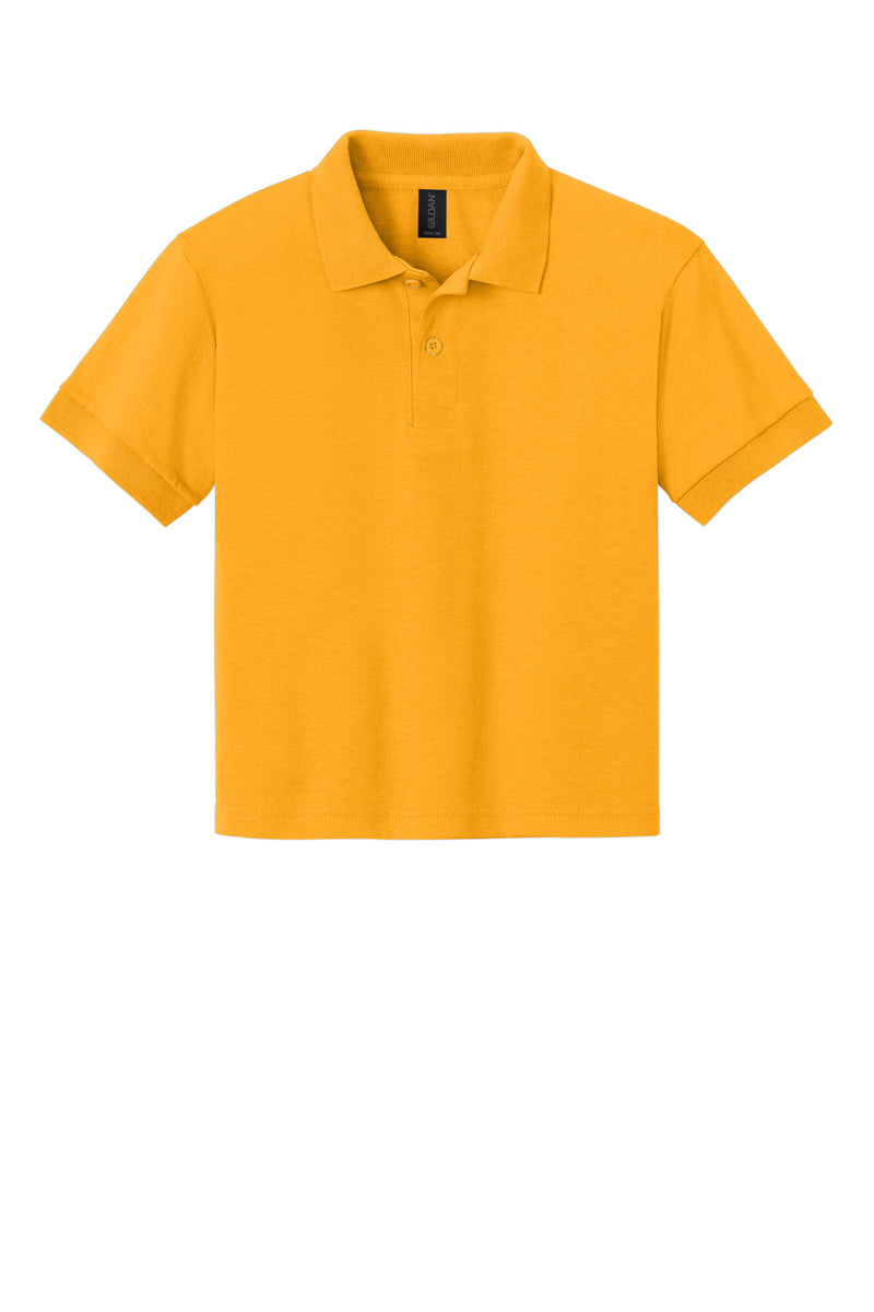 Gildan Youth DryBlend 6-Ounce Jersey Knit Sport Shirt - Gold