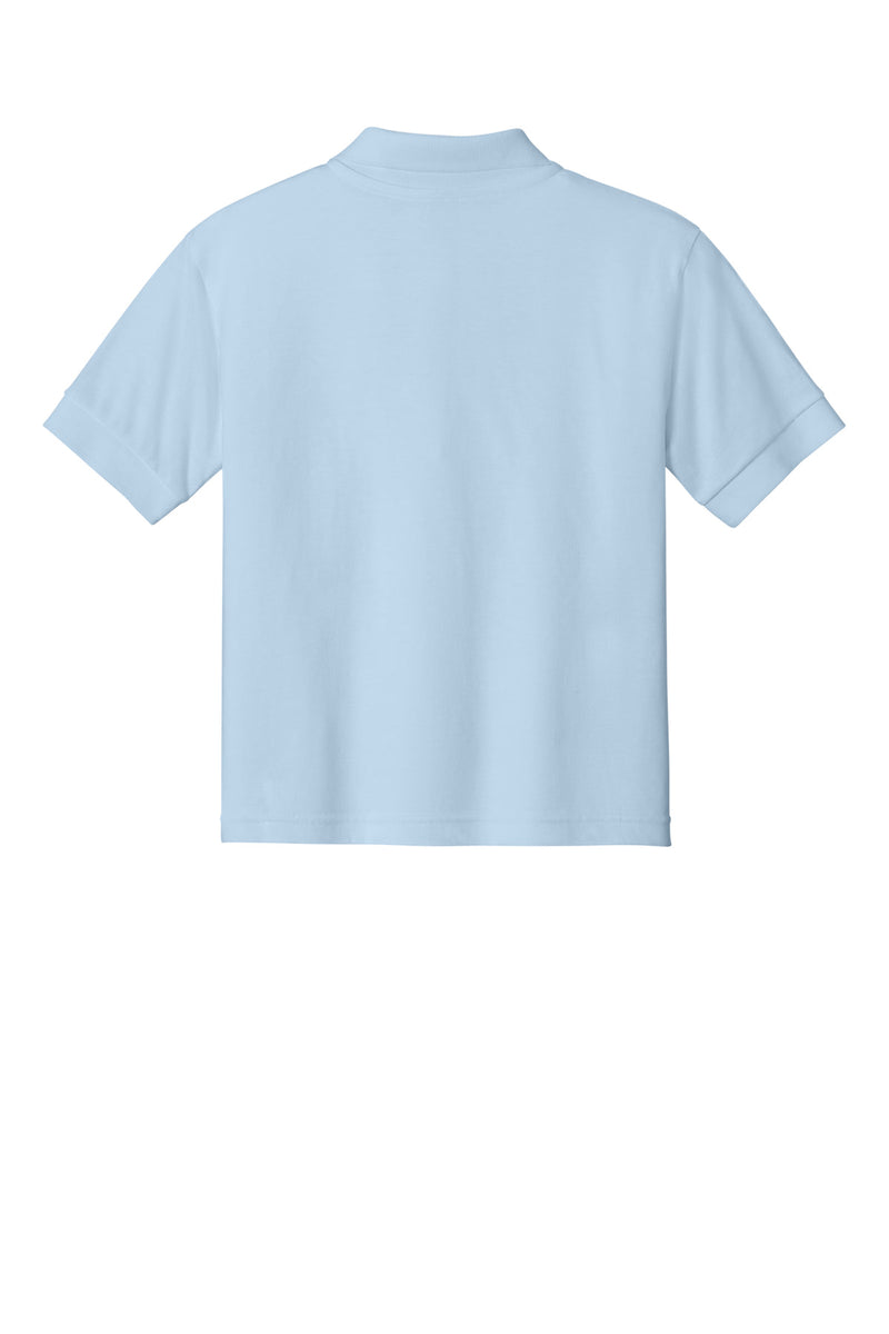 Gildan Youth DryBlend 6-Ounce Jersey Knit Sport Shirt - Light Blue