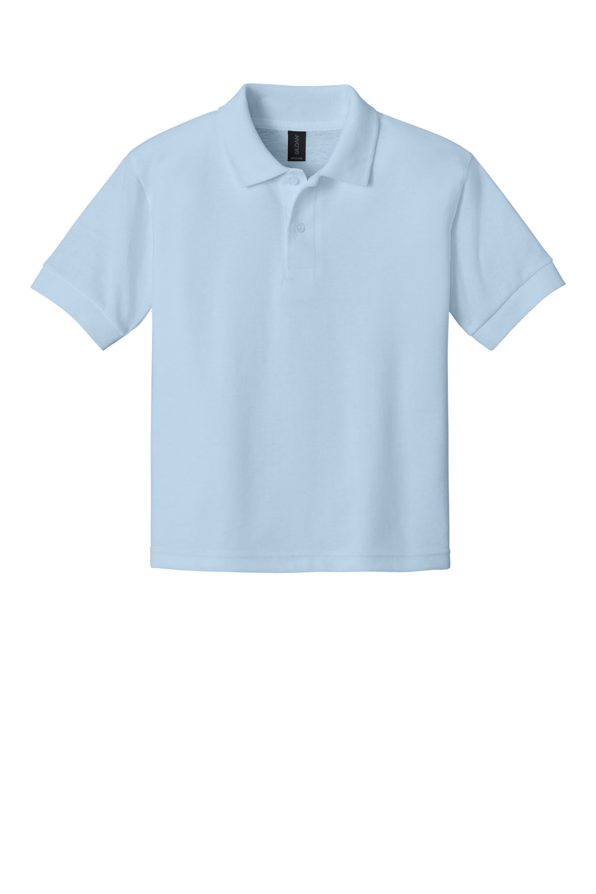 Gildan Youth DryBlend 6-Ounce Jersey Knit Sport Shirt - Light Blue