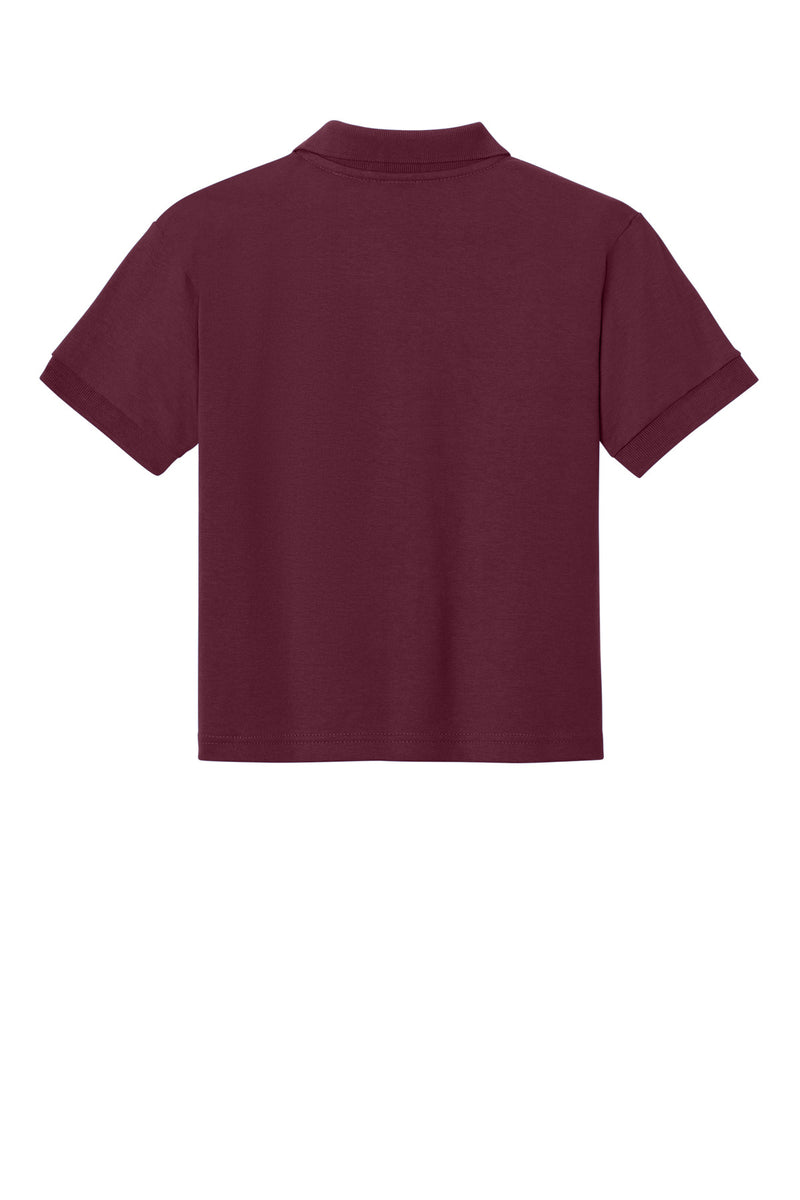 Gildan Youth DryBlend 6-Ounce Jersey Knit Sport Shirt - Maroon